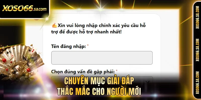 XOSO66 - Trang Chủ Chính Thức XOSO66 | Link Đăng Ký +999K 43 Chuyên mục giải đáp thắc mắc cho người mới