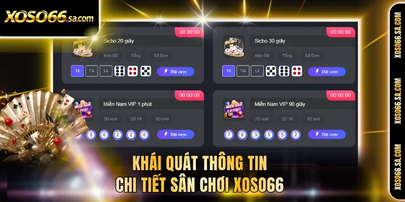 XOSO66 - Trang Chủ Chính Thức XOSO66 | Link Đăng Ký +999K 40 Khái quát thông tin chi tiết sân chơi xoso66